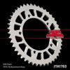 Silver Racelite Aluminium Rear Sprocket - 44 Teeth 520 Pitch