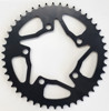 Carbon Steel 525 46T Drive Sprocket - Black - For 09-18 BMW S1000RR