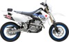 RS-2 Carbon Fiber Full Exhaust - For DRZ400 S/SM & KLX400