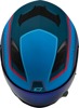 FF-98 Aftershock Helmet Matte Blue/Red Medium For GMAX - ECE/DOT helmet with LED light For GMAX