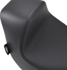 EZ Mount Smooth SR Leather Solo Seat Black Low - For 18-21 Harley FLFB
