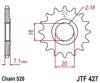 Front Steel Countershaft Sprocket - 11 Tooth 520