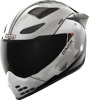 ICON Domain Future Proof Helmet Gray - Small - Full-face helmet with FRP composite shell