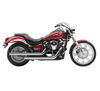 Dragsters Chrome Full Exhaust - For 06-20 Kawasaki Vulcan 900