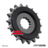 Front Steel Countershaft Sprocket w/ Rubber Damper - 17 Tooth 530