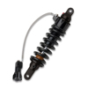 Black 465 Series Shock w/ "RAP" - Remote Adjustable Preload - Heavy Duty 12.6" Long For 18-22 Harley Softails