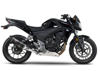 Street R77 Carbon Fiber Slip On Exhaust - For 13-15 Honda CB500F CBR500R