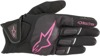 Women's Atom Street Riding Gloves Black/Pink Large