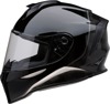 Z1R Youth Warrant Kuda Helmet Gloss Black - M - Full-face youth helmet in gloss black