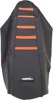 Black/Orange Ribbed Seat Cover - For 07-11 KTM SX XC EXC