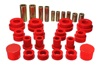 Red Front Control Arm Bushing Set - For 02-09 350Z / 03-07 Infiniti G35