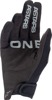 Black/Brushed Silver Radar Gloves - Small