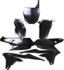 Plastic Body Kit - Black - For 14-18 Yamaha YZ 250/450