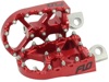 BMX Style Footpegs Red