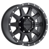 MR301 The Standard 16x7 0mm Offset 8x6.5 130.81mm CB Matte Black Wheel