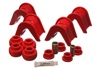 Red 4 Deg Offset Complete 14 Pc C-Bushing Set - For 76-77 Ford Bronco/66-72 F-100/F-150