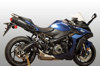 GP19 Black Slip On Exhaust Muffler - For 21-24 Suzuki GSXS1000