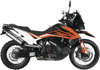 Stainless Steel S1R Slip On Exhaust - For 19+ KTM 790 Adventure