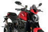 Dark Smoke Sport Windscreen - For 21-23 Ducati Monster 937 / Plus