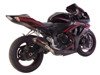 Carbon Fiber MGP Growler Slip On Exhaust - For 06-07 Suzuki GSXR600 & GSXR750