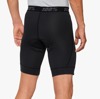 100% Ridecamp Men's Shorts with Liner Black Size 34