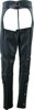 Sierra Leather Chaps Black Womens - Small