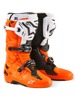 Alpinestars Tech 10 Enduro Boots Orange/Black/White US 9 - High-performance off-road boots, US size 9