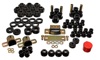 80-86 Jeep CJ7 Black Hyper-Flex Master Bushing Set