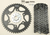 V3 Chain & Sprocket Kit Black RX Chain 520 16/47 Black Steel - For 04-05 Yamaha R1