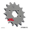 Front Steel Countershaft Sprocket - 15 Tooth 520