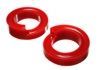 2005-07 Ford F-250/F-350 SD 2/4WD Front Coil Spring Isolator Set - Red