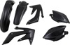 Black Plastic Kit - For 06-09 Honda CRF250R