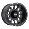 MR605 NV 20x12 -52mm Offset 8x180 124.1mm CB Matte Black Wheel