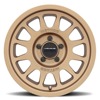 MR703 17x8.5 +25mm Offset 5x5 71.5mm CB Method Bronze Wheel