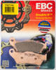 Sintered HH Brake Pads - Ebc Sint Brk Pads Fa671Hh