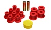 6/74-80 MG MGB Red Rear Leaf Spring Bushing Set