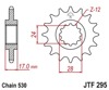 Steel Front Sprocket w/ Rubber Damper - 15 Teeth - New JT!