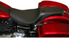 Weekday Smooth Leather 2-Up Seat - For 08-20 Harley FLH FLT