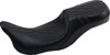 Maverick Double Diamond Vinyl 2-Up Seat - Black - For 08-20 HD FLH FLT