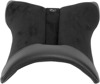 Sport Plain Saddlesuede Solo Seat Black Gel - For 11-16 Kawasaki ZX10R