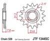 Front Steel Countershaft Sprocket Self Cleaning - 13 Tooth 520