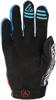 Answer 25 Aerlite Drip Gloves Youth Small Black/White/Rainbow - Ultra lightweight premium youth gloves