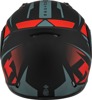 GMAX MD-04S Sector Snow Helmet Matte Black/Red Large - For snow use with electric shield