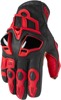 Hypersport Leather Cold Weather Short Cuff Gloves - Red Men's 2X-Large