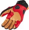 Hypersport Leather Cold Weather Short Cuff Gloves - Red Men's X-Large