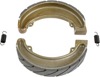 Grooved Organic Rear Brake Shoes w/ Springs - For 85-87 ATC250ES & ATC250SX & TRX250 & 88-00 TRX300