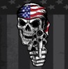 Flydanna Headwraps - Flydanna Usa Gun Skull