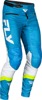 Fly Racing Rayce Bicycle Pant For Men, Size 34, Blue/White/Lime - Rayce Bicycle Pant For BMX/MTB, Size 34