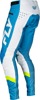 Fly Racing Rayce Bicycle Pant For Men, Size 34, Blue/White/Lime - Rayce Bicycle Pant For BMX/MTB, Size 34