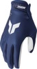 THOR LAUNCHMODE Gloves Men's 2XL Navy/White - Short cuff gloves for off-road and street riding